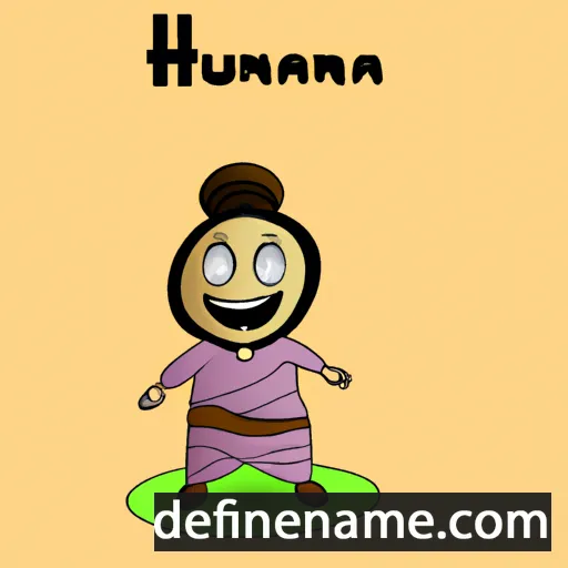 cartoon of the name Ihunanya