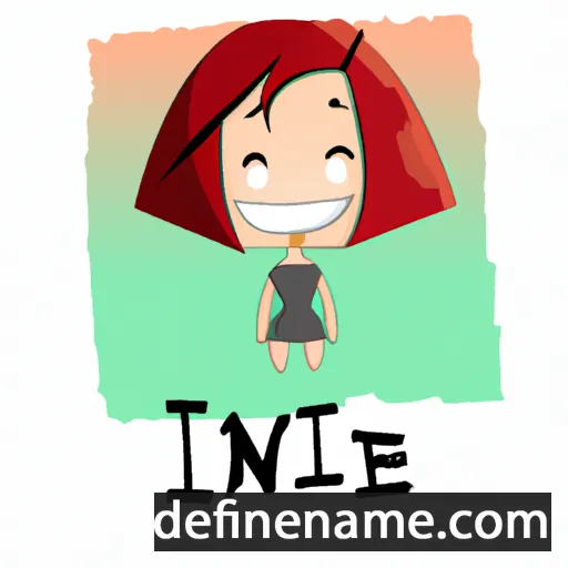 cartoon of the name Iine