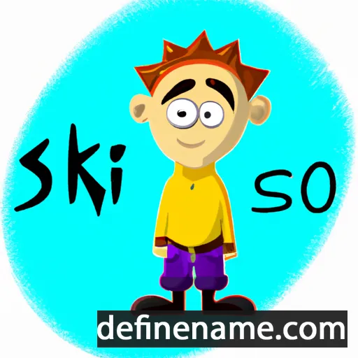 cartoon of the name Iisko