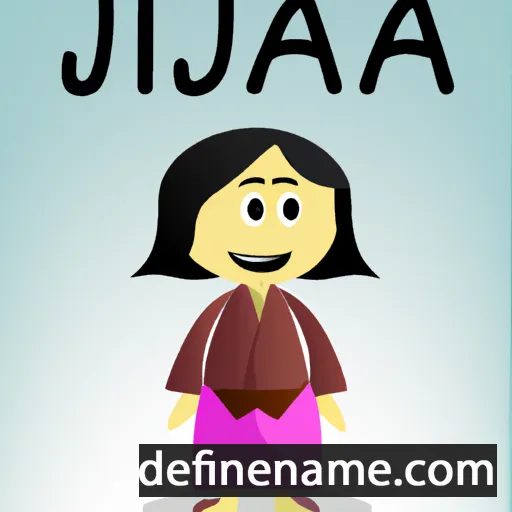 cartoon of the name Ija