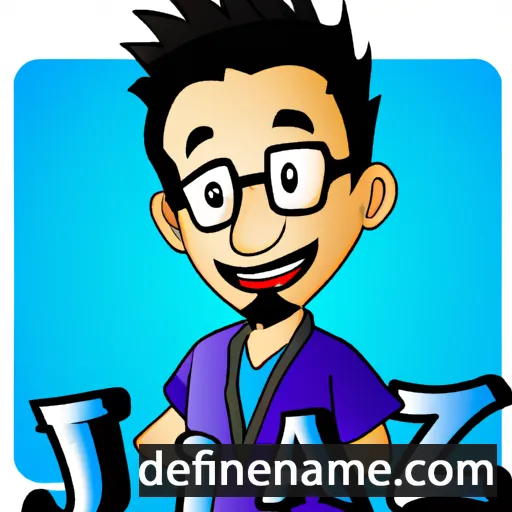 cartoon of the name Ijaz