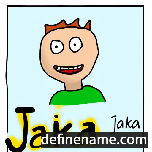 cartoon of the name Ijka