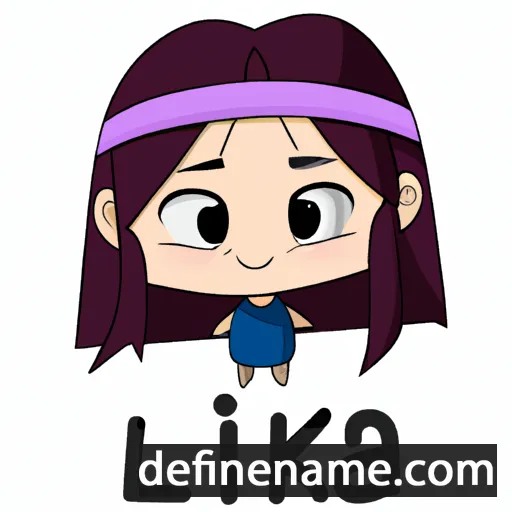 cartoon of the name Ika