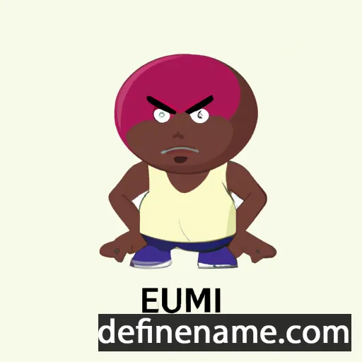 cartoon of the name Ikemefula