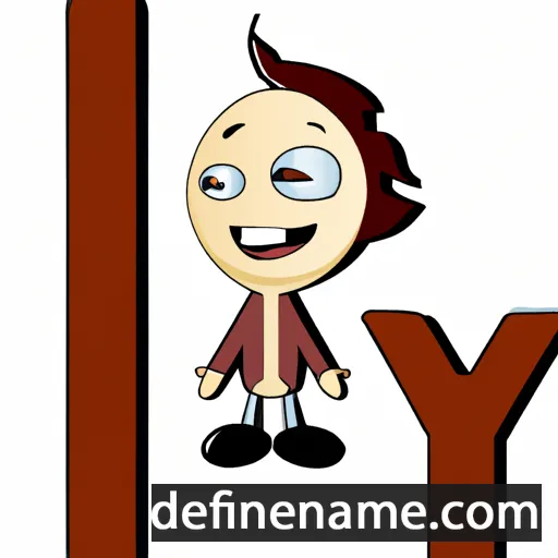 cartoon of the name Ikey