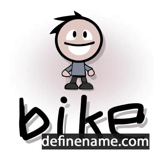 cartoon of the name Ikke