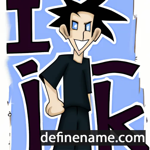 cartoon of the name Ikki