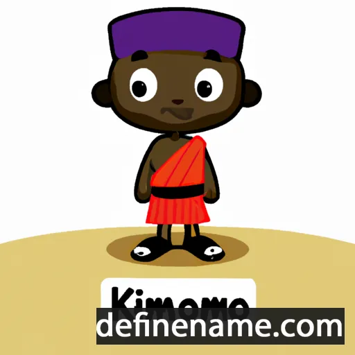 cartoon of the name Ikponmwosa