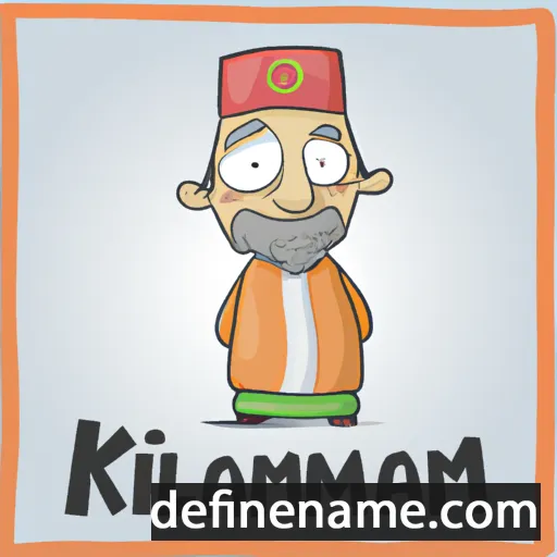 cartoon of the name Ikramullah