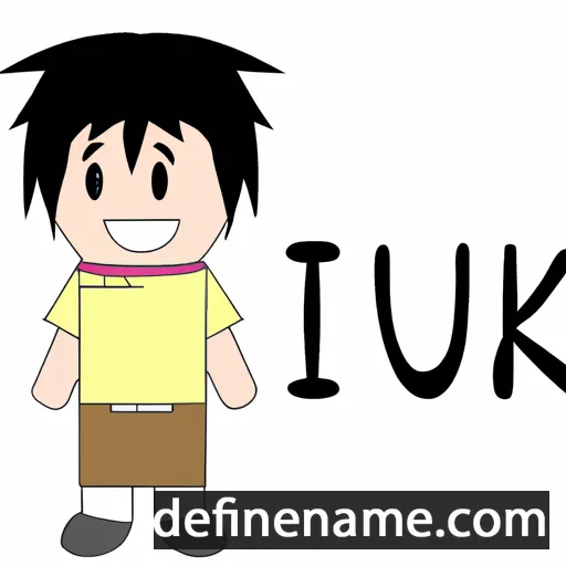 cartoon of the name Iku