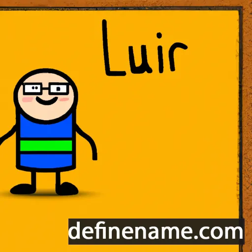 cartoon of the name Ilàriu