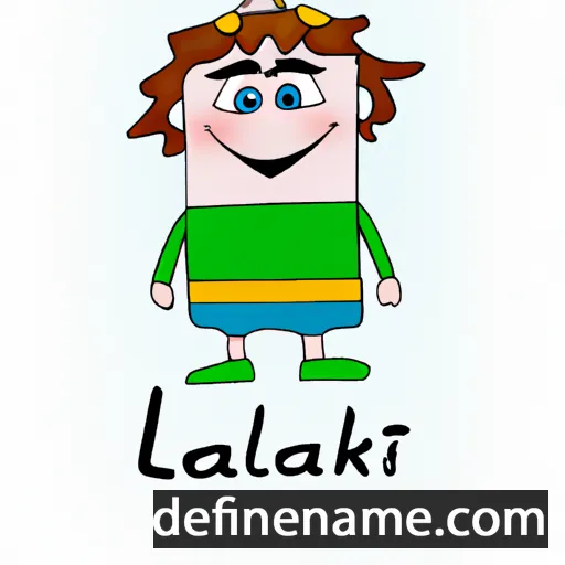 cartoon of the name Ilaitsuk