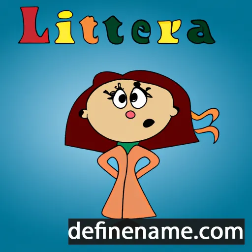 cartoon of the name Ilarietta