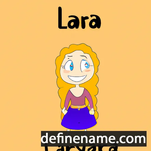 cartoon of the name Ilariya