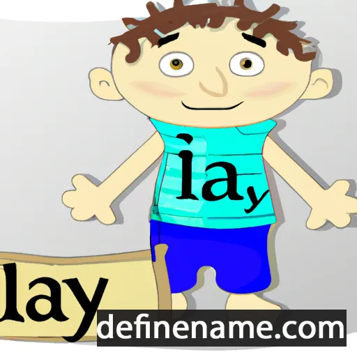 cartoon of the name Ilay