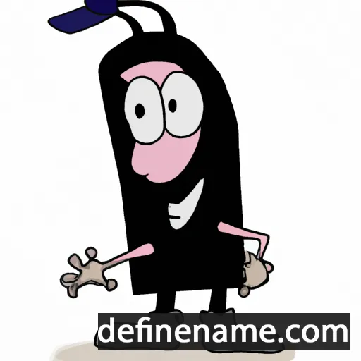 cartoon of the name Ilbmar