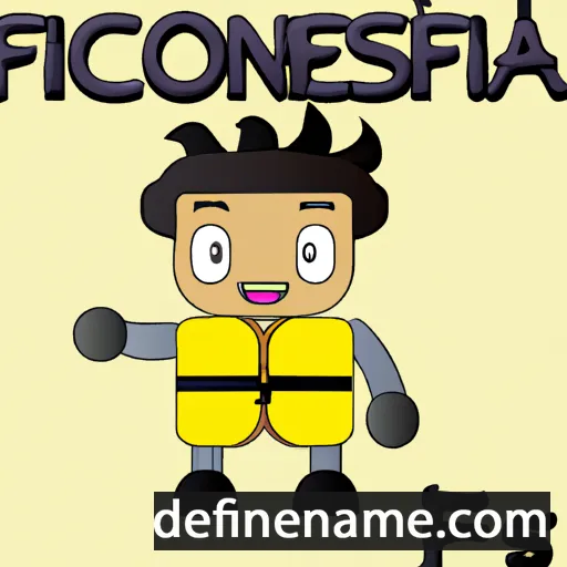 cartoon of the name Ildefonsa