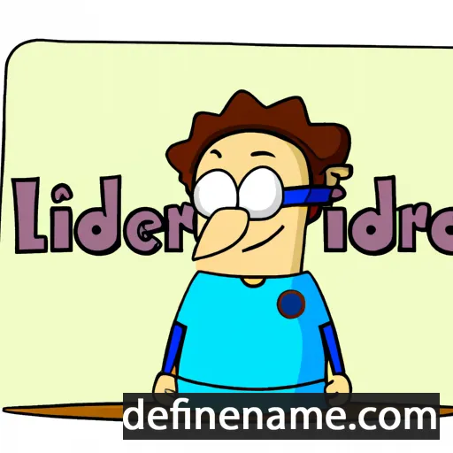 cartoon of the name Ilderico