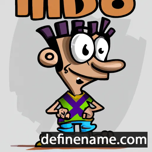 cartoon of the name Ildico