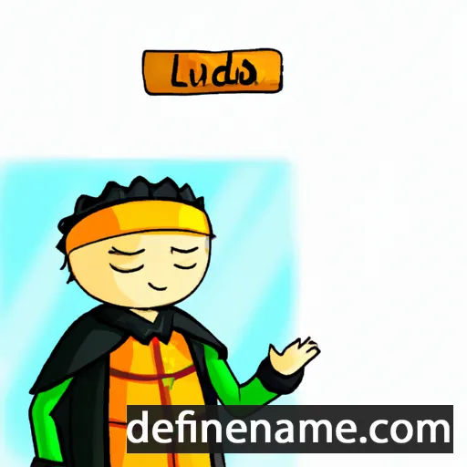 cartoon of the name Ilduara