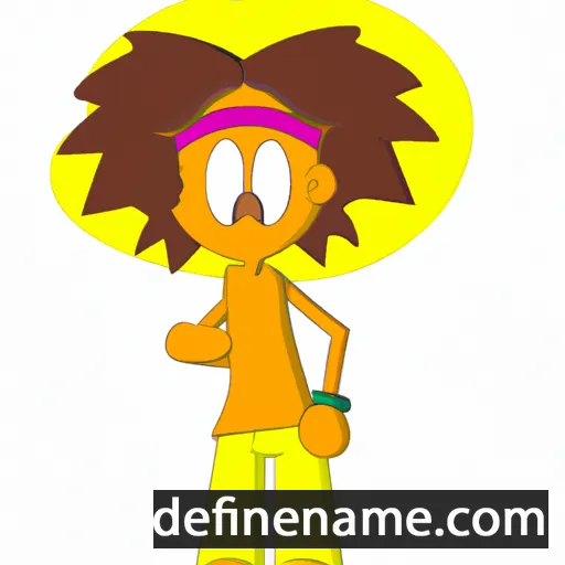 cartoon of the name Ilesha