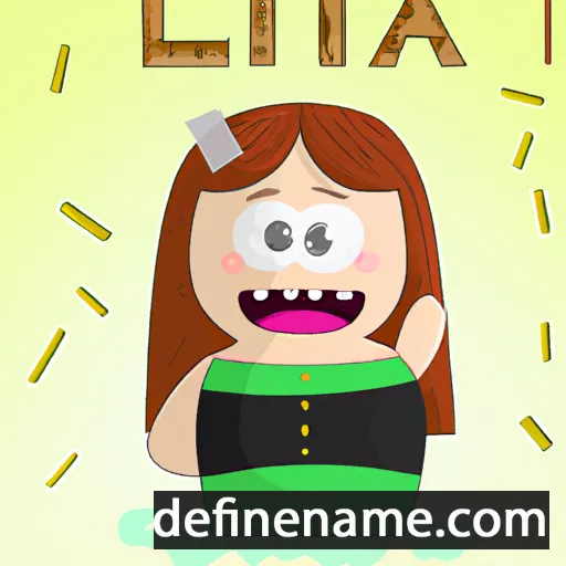 cartoon of the name Ilítia