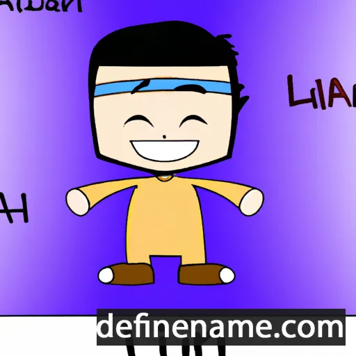 cartoon of the name Ilián