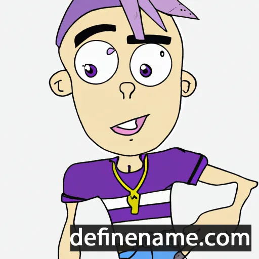 cartoon of the name Ilian