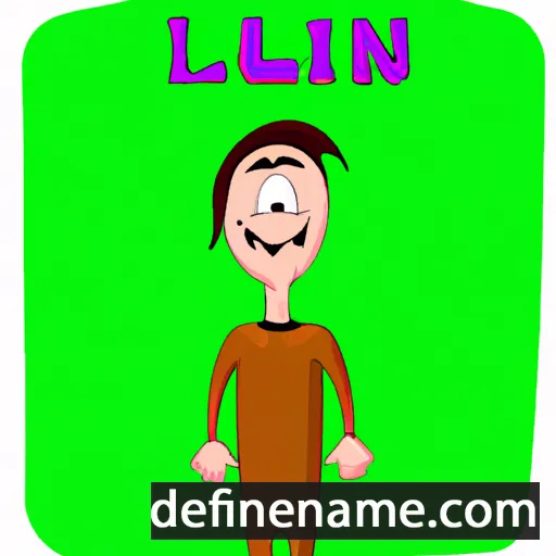 cartoon of the name Ilian