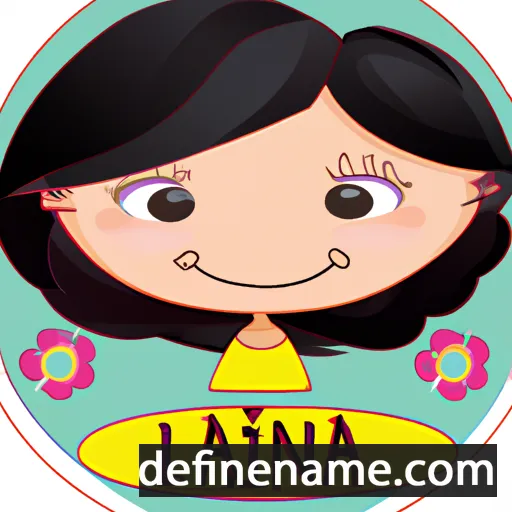 cartoon of the name Ilianna