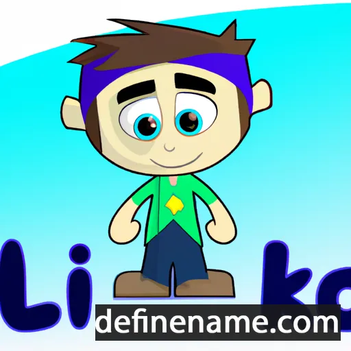 cartoon of the name Iliko