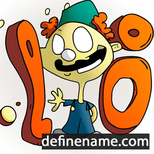 cartoon of the name Ilio