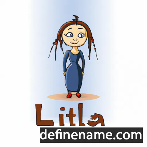 cartoon of the name Ilitija