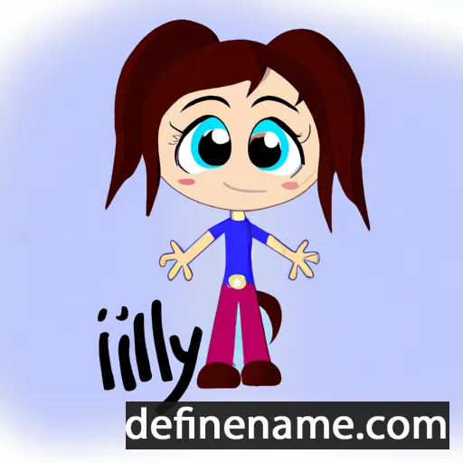 cartoon of the name Iliy