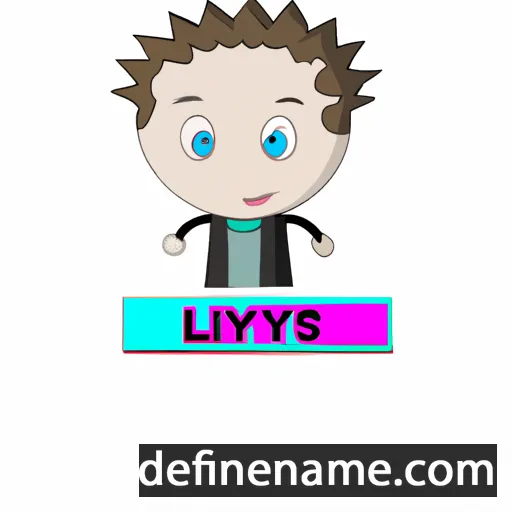 cartoon of the name Iliyas