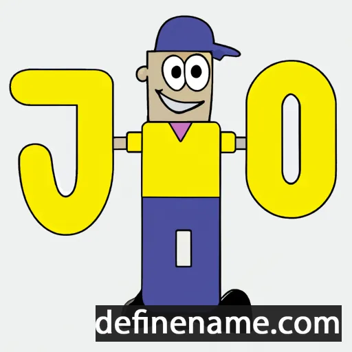 cartoon of the name Iljo