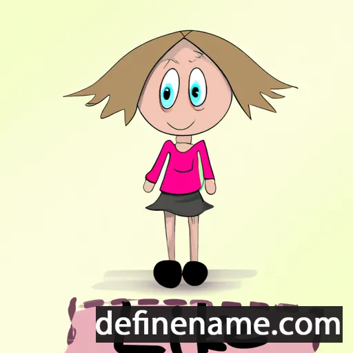 cartoon of the name Ilke