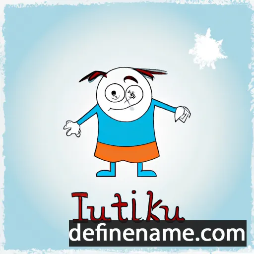 cartoon of the name Ilkut