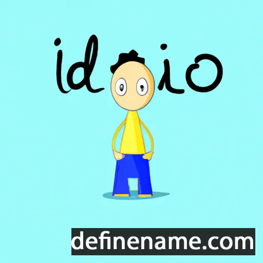 cartoon of the name Illdiko