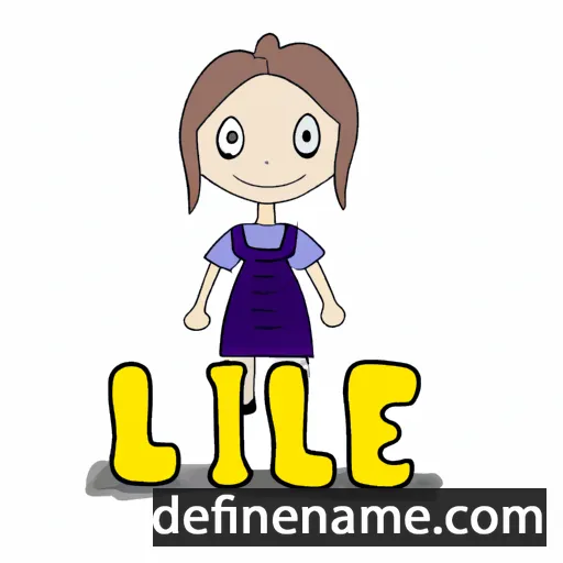 cartoon of the name Ille