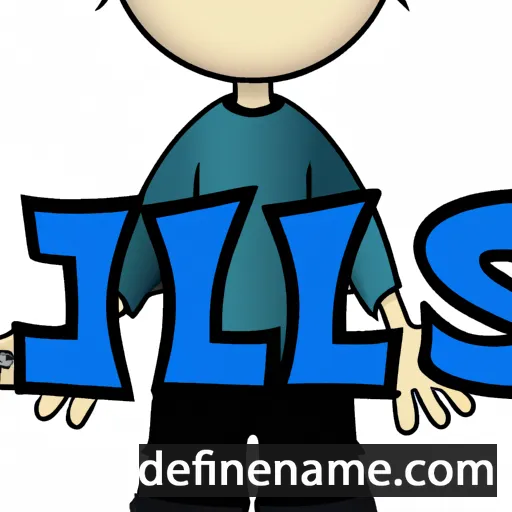 cartoon of the name Illes