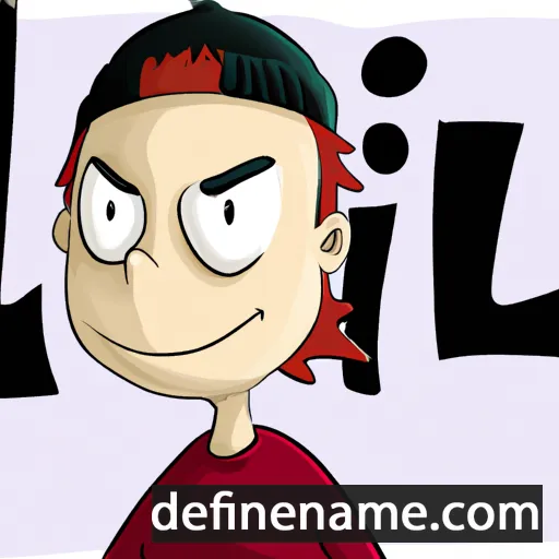 cartoon of the name Illi