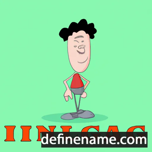 cartoon of the name Illinois