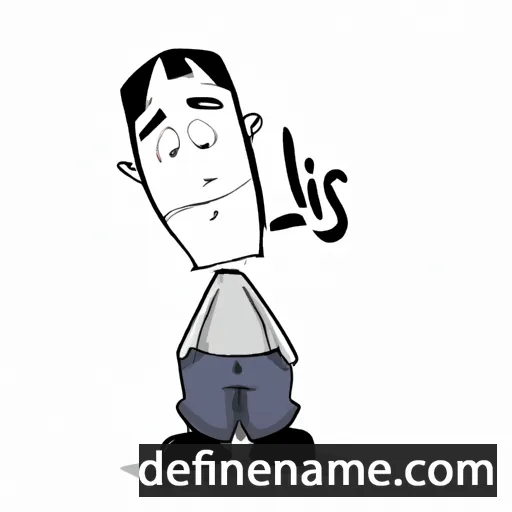 cartoon of the name Illis