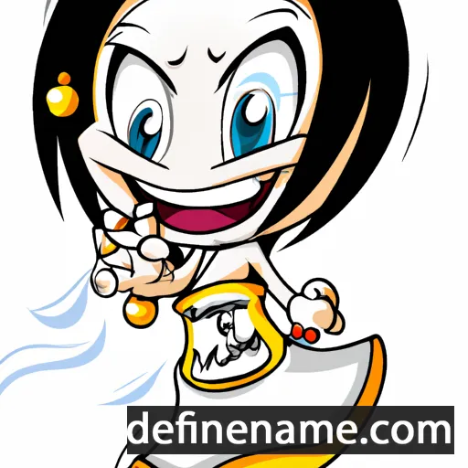 cartoon of the name Illumi