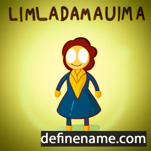 cartoon of the name Illuminada