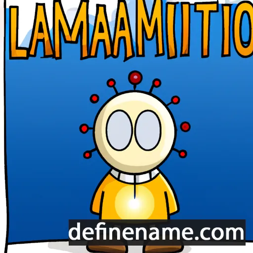 cartoon of the name Illuminato