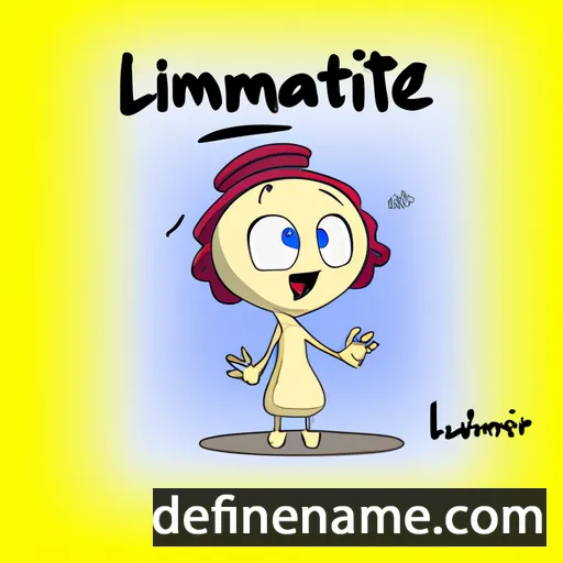 cartoon of the name Illuminée