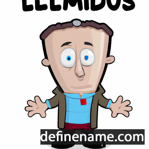 cartoon of the name Ilmedous