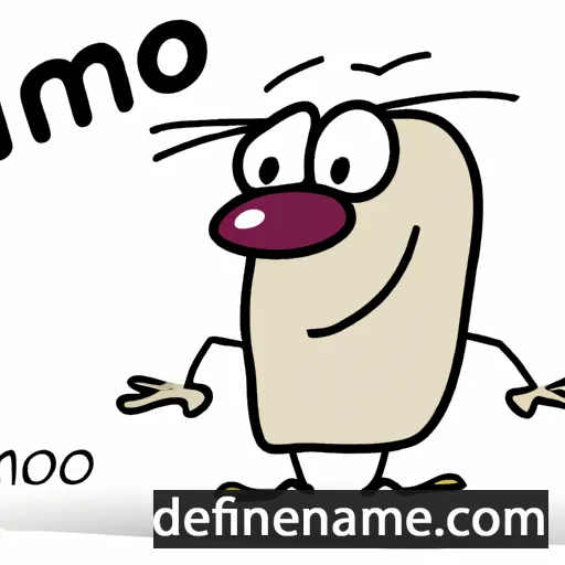 cartoon of the name Ilmo